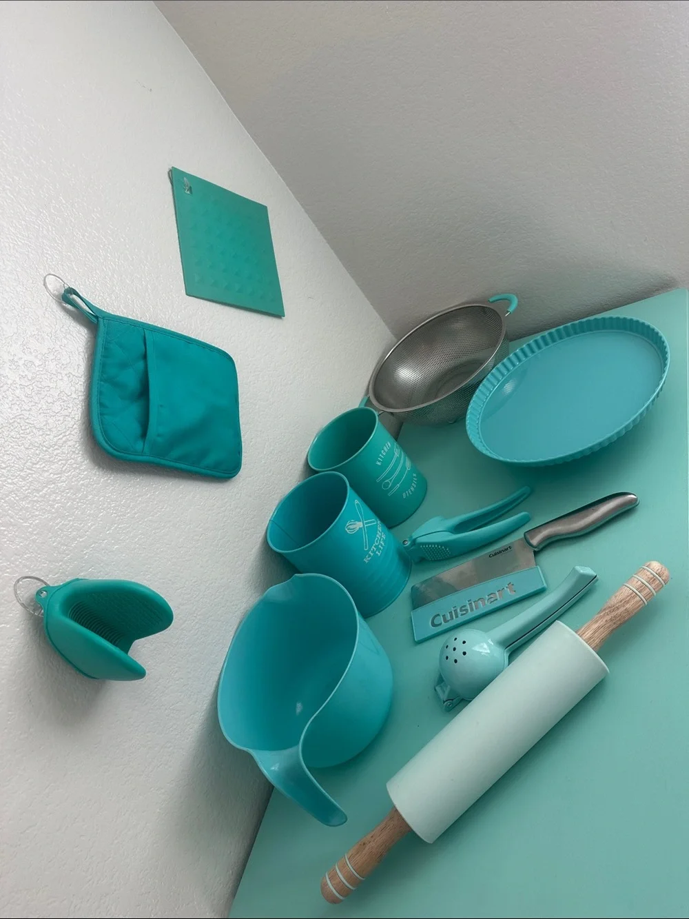 Cuisinart Turquoise Kitchen Tool Set
